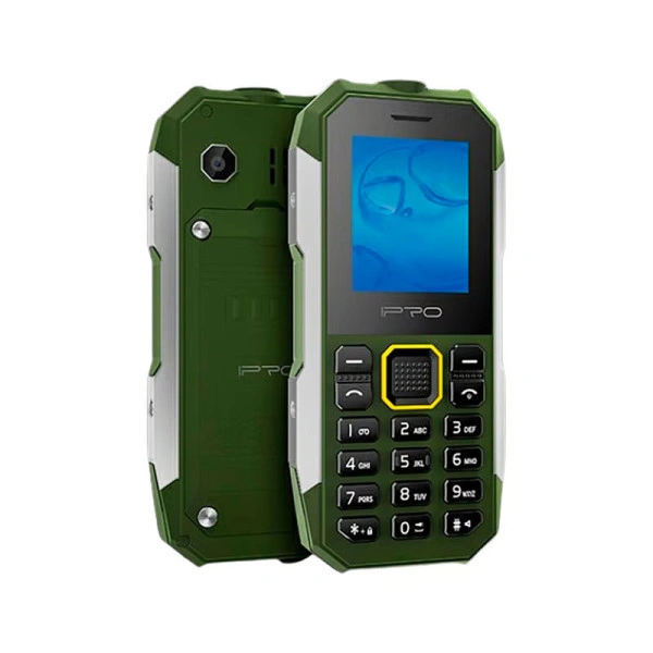 IPRO Shark II zeleni Obični mobilni telefon 2G/DualSIM/IP67