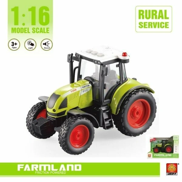 Traktor Sa Zvukom I Svetlom 1:16 Wy900