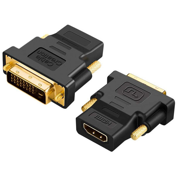 Adapter DVI (24+1) na HDMI (m/&#382;) crni