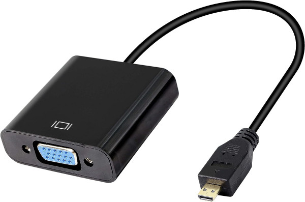Adapter-konvertor Micro HDMI na VGA  (m/&#382;)