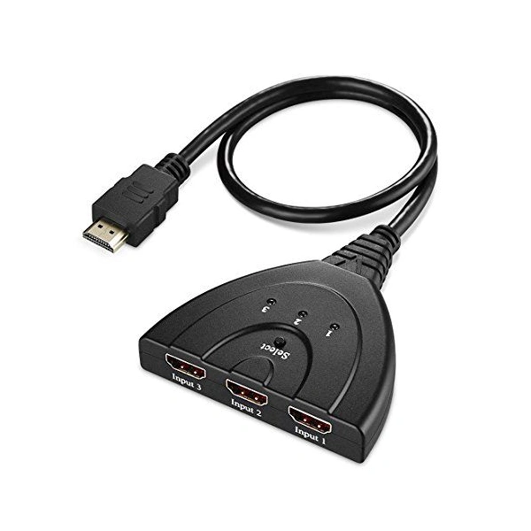 HDMI switch 3x1, 4KX2K 3D