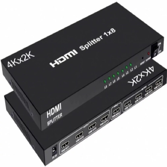HDMI Spliter 1x8  2.0V (4K @ 60Hz)