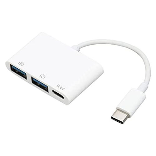 Adapter-konvertor TIP C na 2xUSB 3.0+TIP C