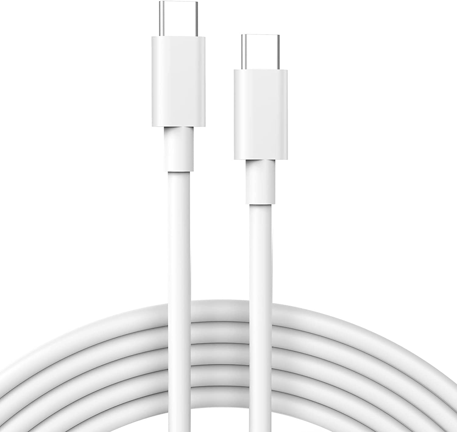 Kabl TIP C na TIP C 5Gbps 1 m,  beli