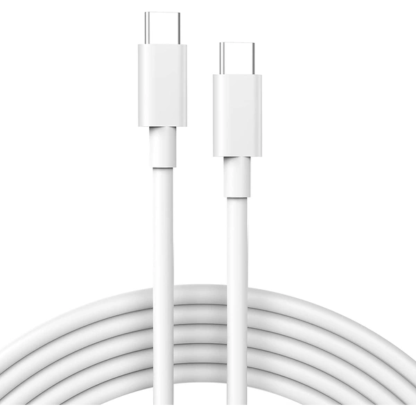 Kabl TIP C na TIP C 5Gbps 1 m,  beli