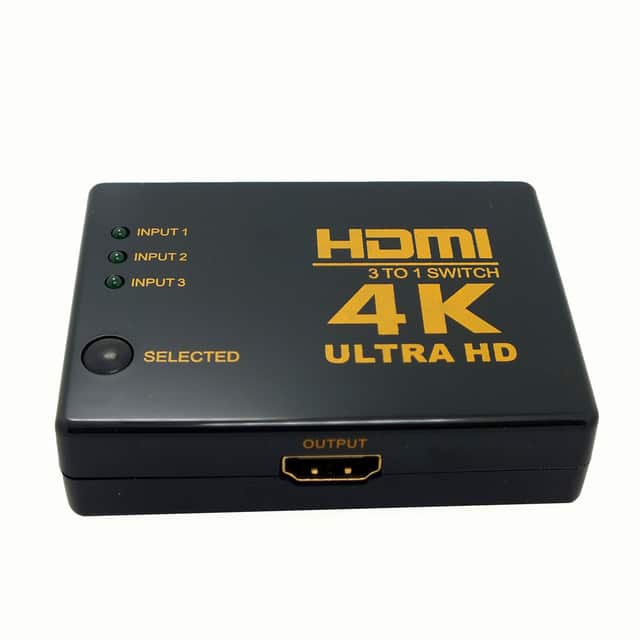 HDMI switch 3u1 HDS-005 4K V1.4