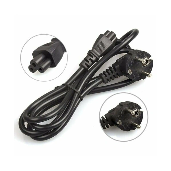 Napojni kabl za laptop (detelina) 1.5m Kettz