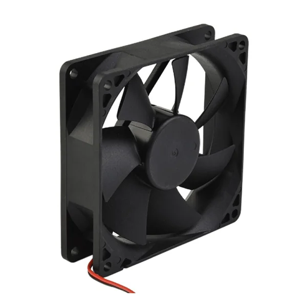 Ventilator 80x80mm Green black, molex