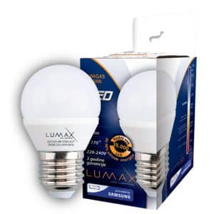 Led sijalica Lumax LUMG45-6W-3000K E27