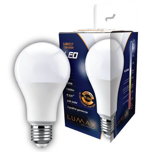 Led sijalica Lumax LUME27-13W 6500K