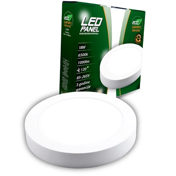 Led panel Lumax LUMNPO-18W-6500K EKO