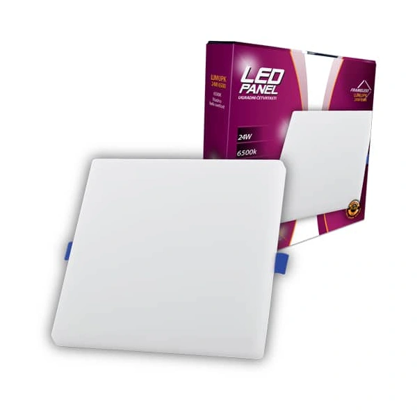 Led panel FM LUMUPK-24W 6500 ugradna kvadrat