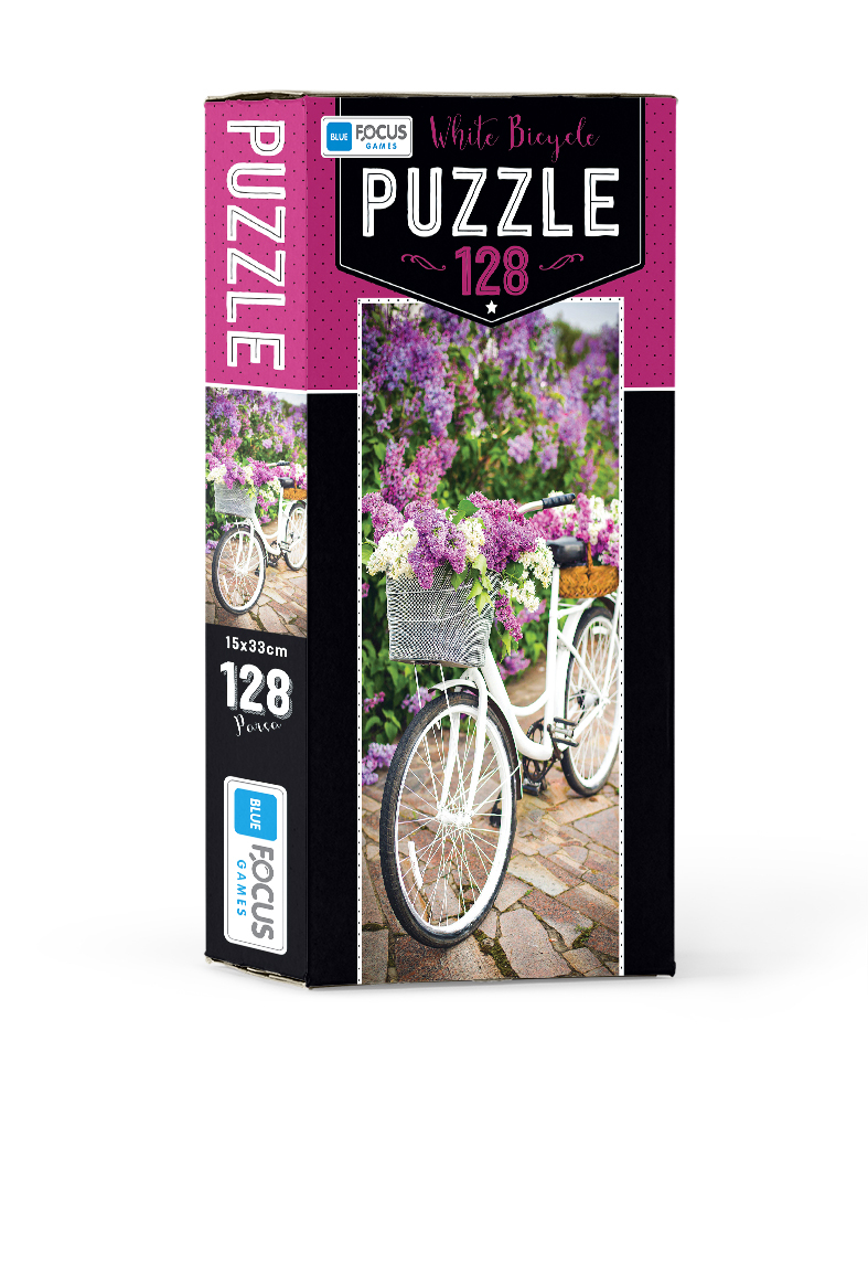 PUZZLE 128 delova WHITE BICYCLE BF202