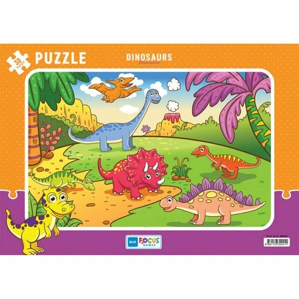 PUZZLE 30 delova DINOSAURS BF241