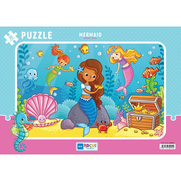 PUZZLE 30 delova MERMAID BF244