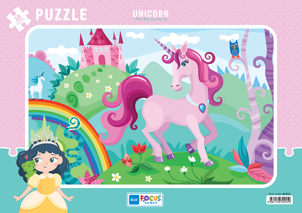 PUZZLE 30 delova UNICORN BF245