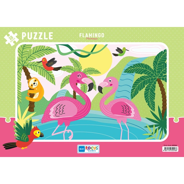 PUZZLE 30 delova FLAMINGO BF246