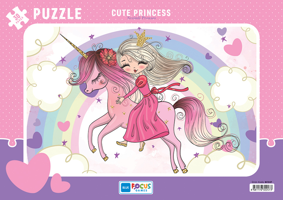 PUZZLE 30 delova CUTE PRINCESS BF247