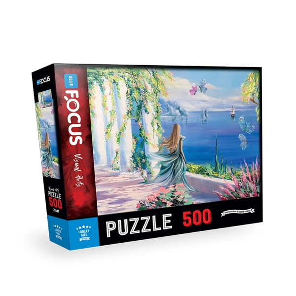 PUZZLE 500 delova LONELY GIRL BF333
