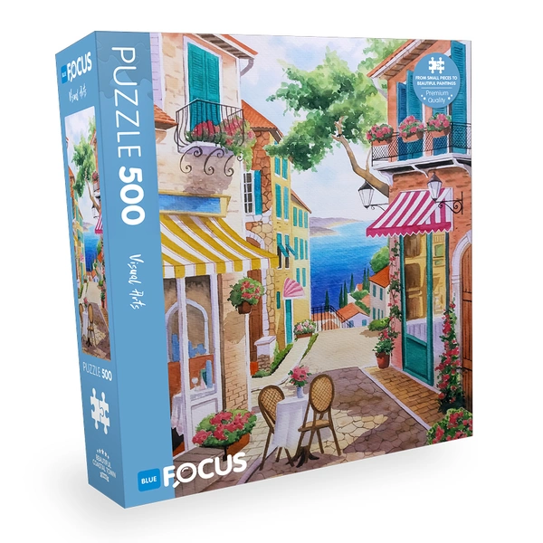 PUZZLE 500 delova BEAUTIFUL COASTAL TOWN BF460