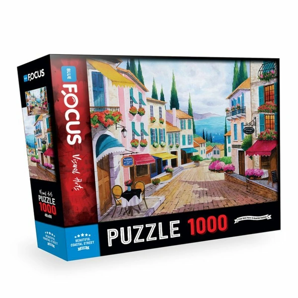 PUZZLE 1000 delova BEAUTIFUL COASTAL STREET BF480