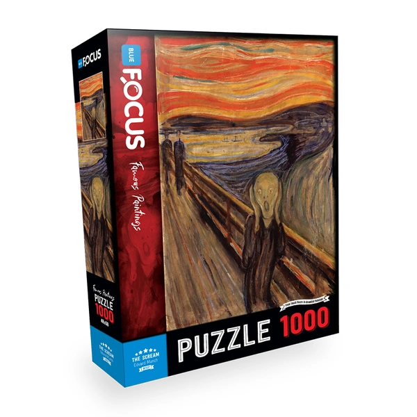 PUZZLE 1000 delova THE SCREAM BF517