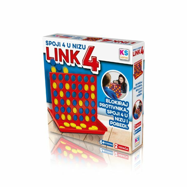 Društvena Igra Spoji 4 U Nizu - Link 4