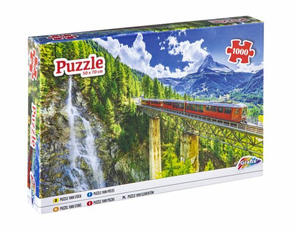 PUZZLE 1000 delova MOUNTAIN RAILWAY 400001