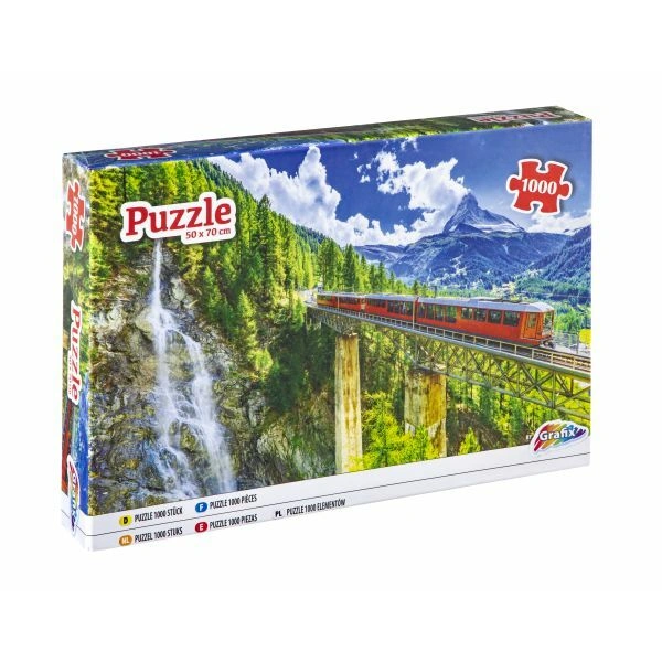 PUZZLE 1000 delova MOUNTAIN RAILWAY 400001