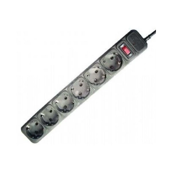 Kabl GEMBIRD Protektor SPG6-B-10 6mesta 3m Black