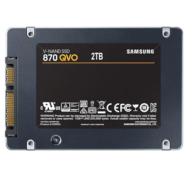 SSD Samsung 2TB 870 QVO MZ-77Q2T0BW
