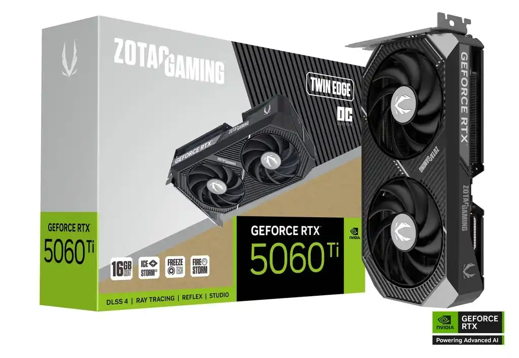 Grafička karta Zotac GAMING GeForce RTX 5060 Ti Twin Edge OC 16GB DDR7 128 bit 3xDP/HDMI