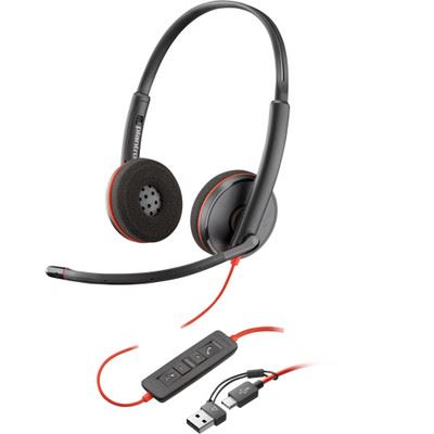 HP Poly 3325 USB-C +3.5mm Plug+USB-C/A Adapter