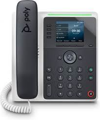 HP Poly Edge E220 IP Phone and PoE-enabled