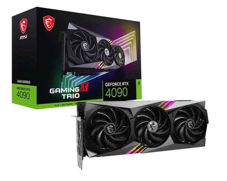 MSI RTX 4090 GAMING X TRIO 24G 912-V510-013