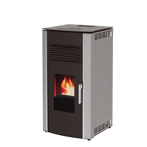 Alfa Plam peć na pelet Luca R Siva Metalik