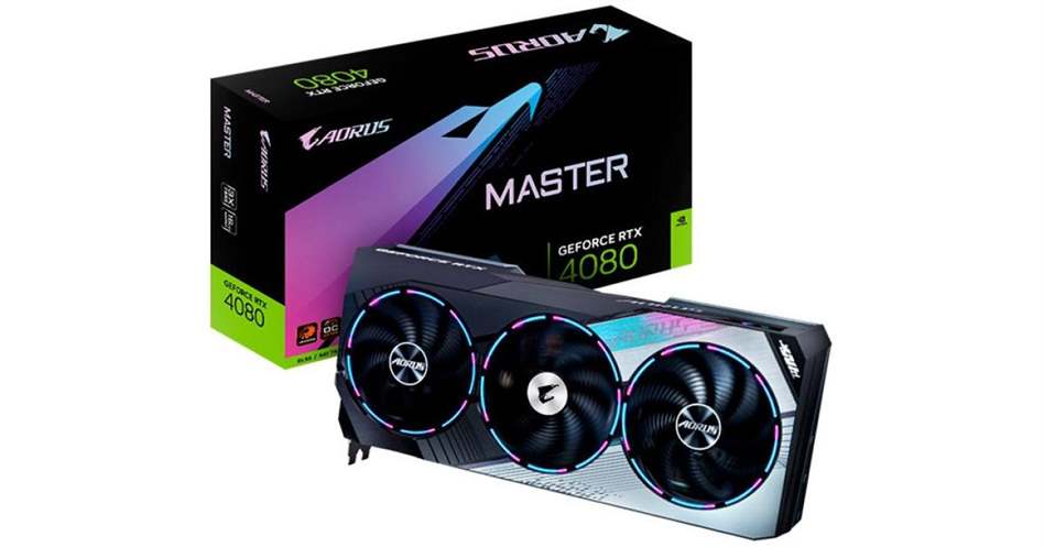 Gigabyte AORUS MASTER RTX 4080 GV-N4080AORUS M-16GD