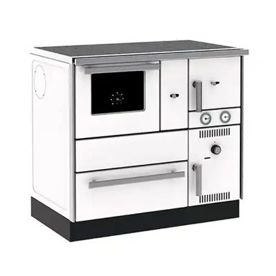 Alfa Plam Term 27 Beli  Levi  šporet za etažno grejanje