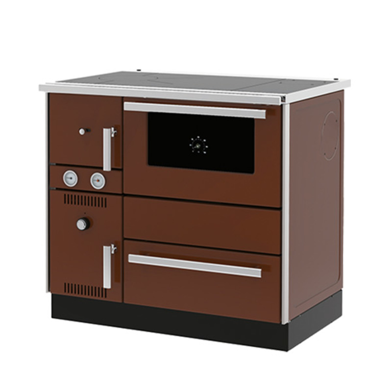 Alfa Plam Term 20 Braon Desni šporet za etažno grejanje