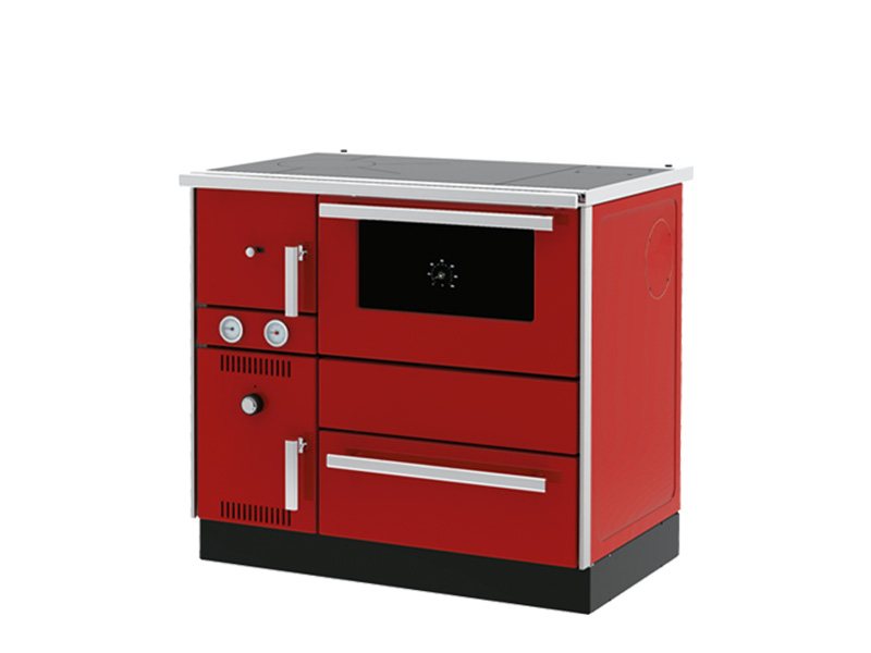 Alfa Plam Term 20 Crveni Desni šporet za etažno grejanje