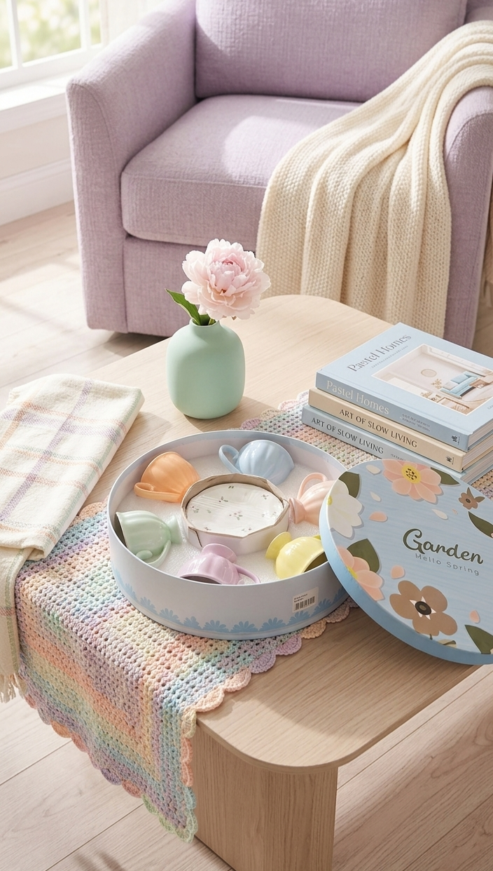 ŠOLJICA SET 6/1 OP25419 PASTEL MIX BOJA WY