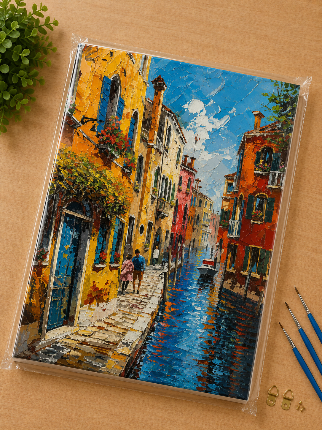 BOJENJE PO BROJEVIMA SET VENECIJA 40X50CM *AK