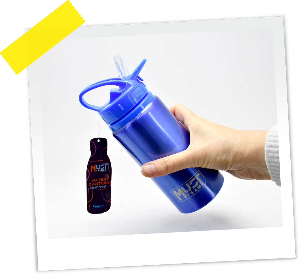 FLAŠICA ZA VODU MUST METALNA 586451 *SY NOVO+