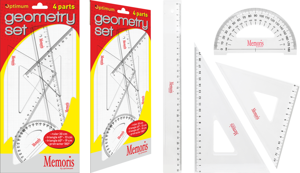 GEOMETRIJSKI SET Memoris 1/4 *SR