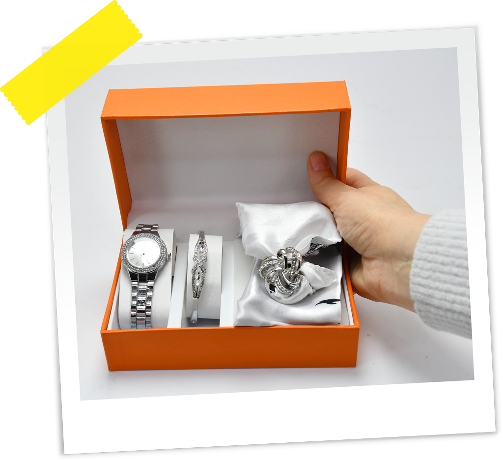 SET NAKITA OP25329 sat narukvica marama srebro WY
