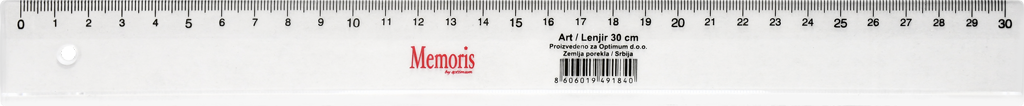 LENJIR 30CM Memoris 1/40 *SR