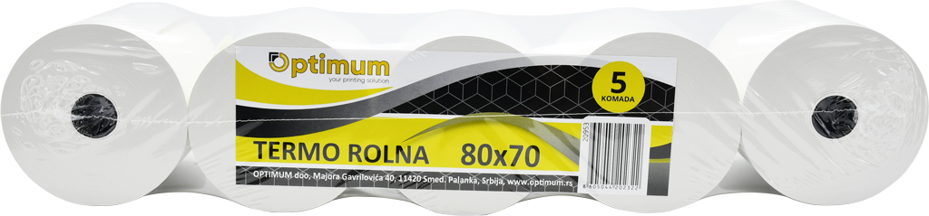 TERMO ROLNA 80X70  5/1, box50  *AK