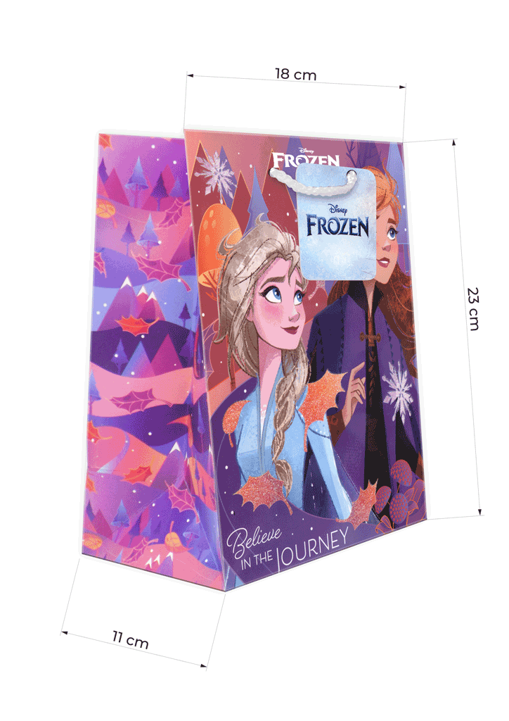 KESA UKRASNA M 18X11X23 FROZEN GLITTER 564050 *SY