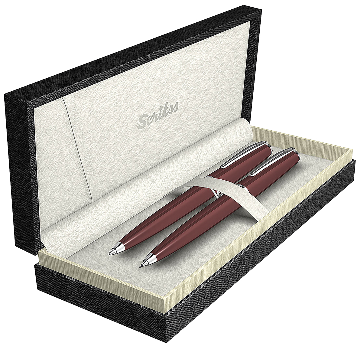 OLOVKA HEMIJSKA SET SCRIKSS VINTAGE 52S2-3 BURGUNDY