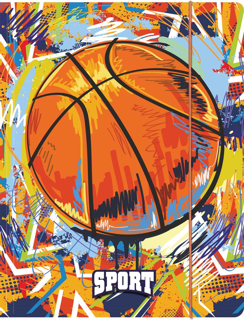 FASCIKLA SA GUMOM A4 BASKET 600GR LUX OP*